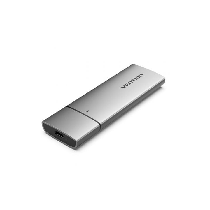Caja Externa para Disco SSD M.2 NVMe Vention USB Tipo-C KPGH0/ USB 3.1/ Sin tornillos