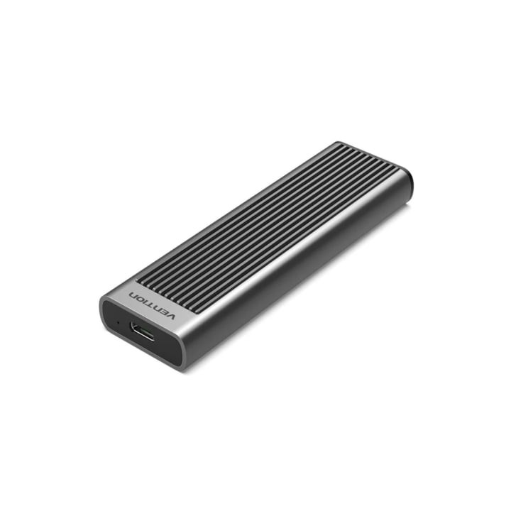 Caja Externa para Disco SSD M.2 NVMe Vention KPKH0/ USB Tipo-C 3.1/ Sin tornillos