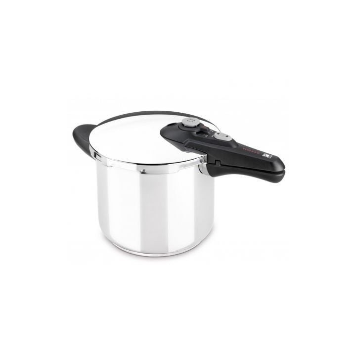 Olla a Presión Bra Vitesse A185102/ Ø22cm/ 6L/ Acero Inoxidable/ Apta para Inducción
