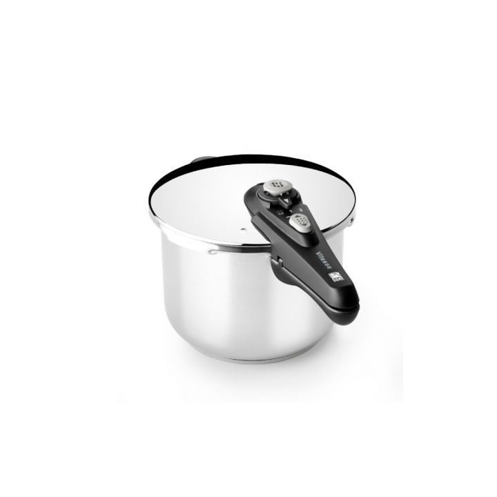Olla a Presión Bra Vitesse A185104/ Ø24cm/ 9L/ Acero Inoxidable/ Apta para Inducción
