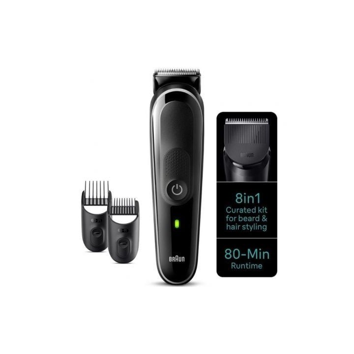 Recortadora Braun All in One Style Kit Series 3 MGK3440/ con Batería/ 8 Accesorios