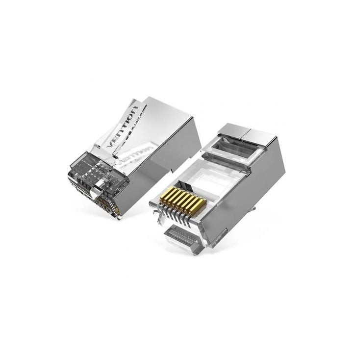 Conector RJ45 IDFR0-10/ Cat.6A FTP/ 10 uds