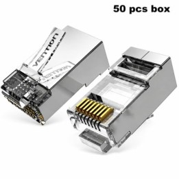 Conector RJ45 IDFR0-50/ Cat.6A FTP/ 50 uds