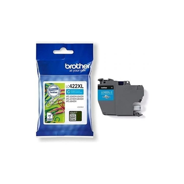 Cartucho de Tinta Original Brother LC-422 XL Alta Capacidad/ Cian