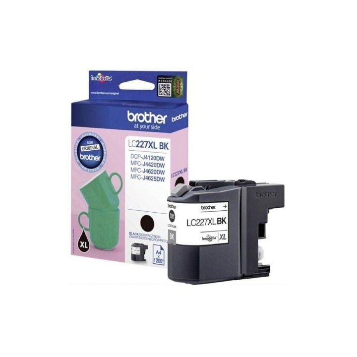 Cartucho de Tinta Original Brother LC-227 XL Alta Capacidad/ Negro