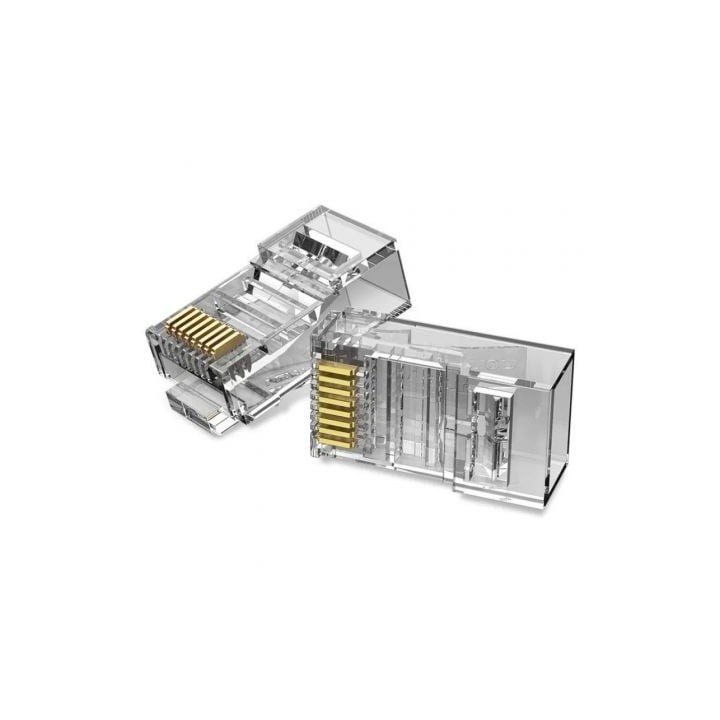 Conector RJ45 Vention IDDR0-10/ Cat.6/ 10 uds