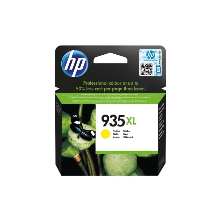 Cartucho de Tinta Original HP nº935 XL Alta Capacidad/ Amarillo