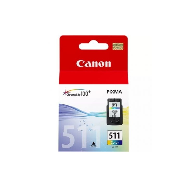 Cartucho de Tinta Original Canon CL-511/ Tricolor