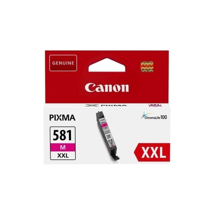 Cartucho de Tinta Original Canon CLI-581XXL Alta Capacidad/ Magenta