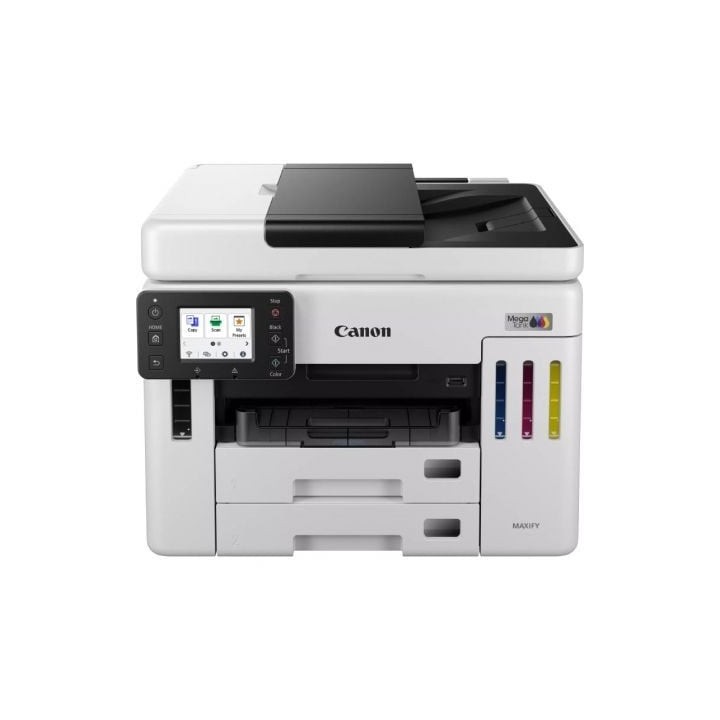 Multifunción Recargable Canon MAXIFY GX7150 MegaTank WiFi/ Dúplex/ Fax/ Blanca