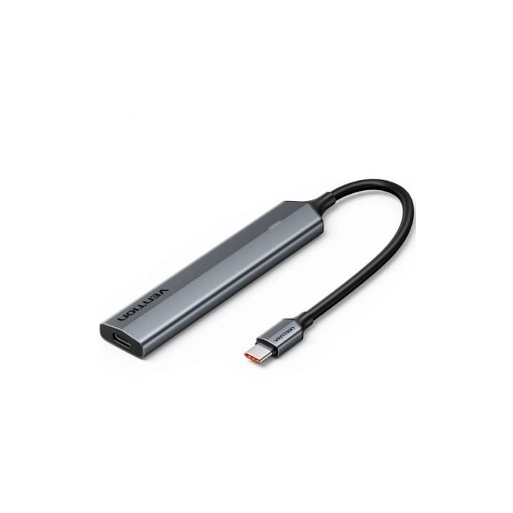 Hub USB Tipo-C 3.2 Vention CKYHB/ 4xUSB Tipo-C/ 1xUSB Tipo-C PD