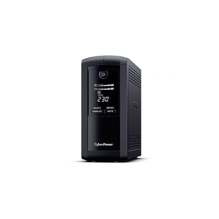 SAI Línea Interactiva Cyberpower VP700ELCD/ 700VA-390W/ 4 Salidas/ Formato Torre