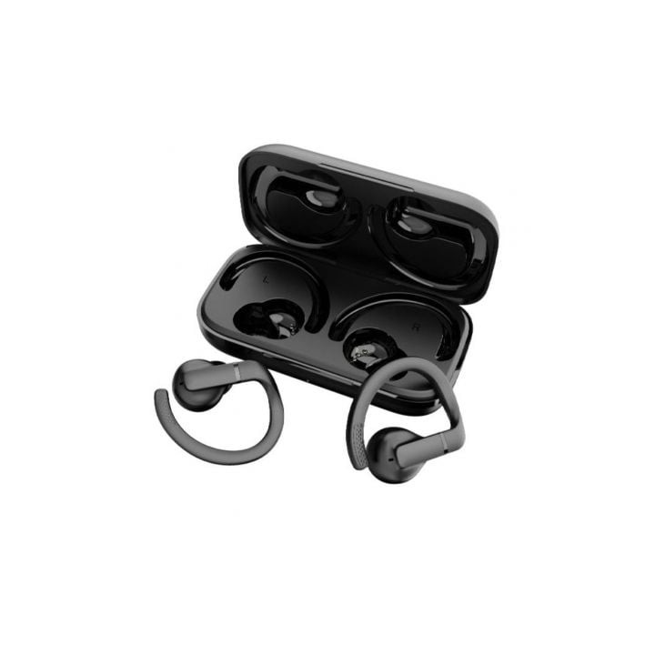 Auriculares Deportivos Bluetooth Daewoo DW2003 con estuche de carga/ Autonomía 8h/ Negros