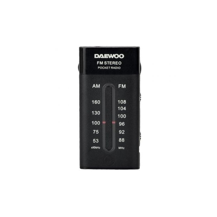 Radio Portátil Daewoo DW1109/ Negra