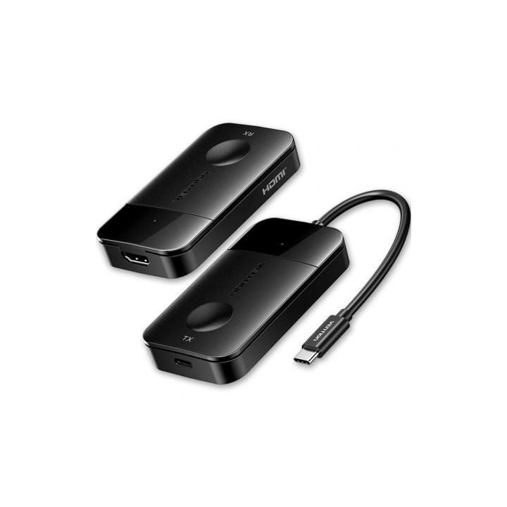 Adaptador/Transmisor de vídeo inalámbrico USB Tipo-C - HDMI Vention ADOBB/ 60W