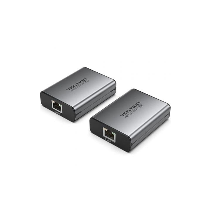 Adaptador/Transmisor de vídeo Alámbrico HDMI/RJ45 a HDMI/RJ45 Vention AKGH0-EU