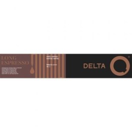 Cápsula Delta Delta Q-Long Espresso para cafeteras Delta/ Caja de 10