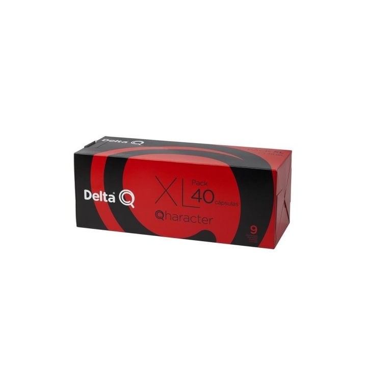 Cápsula Delta Qharacter para cafeteras Delta/ Caja de 40