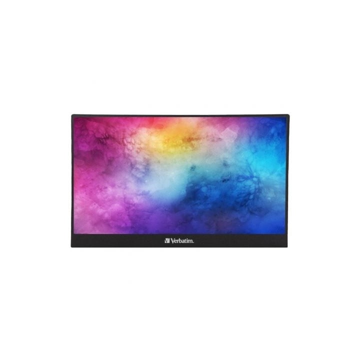 Monitor Portátil Táctil Verbatim PMT-15 15.6"/ Full HD/ Multimedia/ Negro