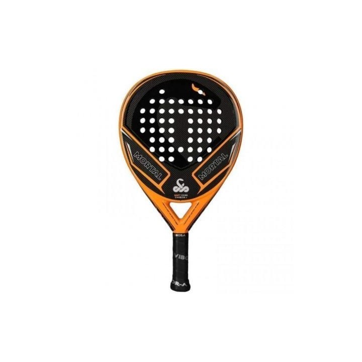 Pala de Pádel VIBOR-A Mortal Carbon 3.0/ Naranja y Negra