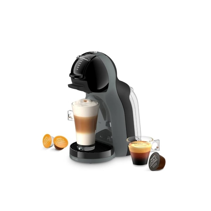 Cafetera de Cápsulas Delongui Mini Me 2/ Negro y Gris