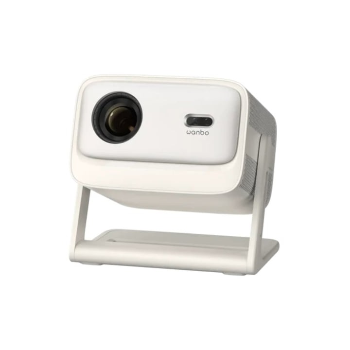 Proyector Portátil Wanbo Vali 1 Pro/ 900 Lúmenes/ Full HD/ HDMI/ Bluetooth/ WiFi/ Beige