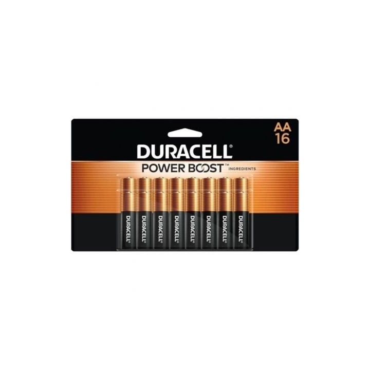 Pack de 16 Pilas AA Duracell Plus Power Boost DPBLR6B16/ 1.5V/ Alcalinas