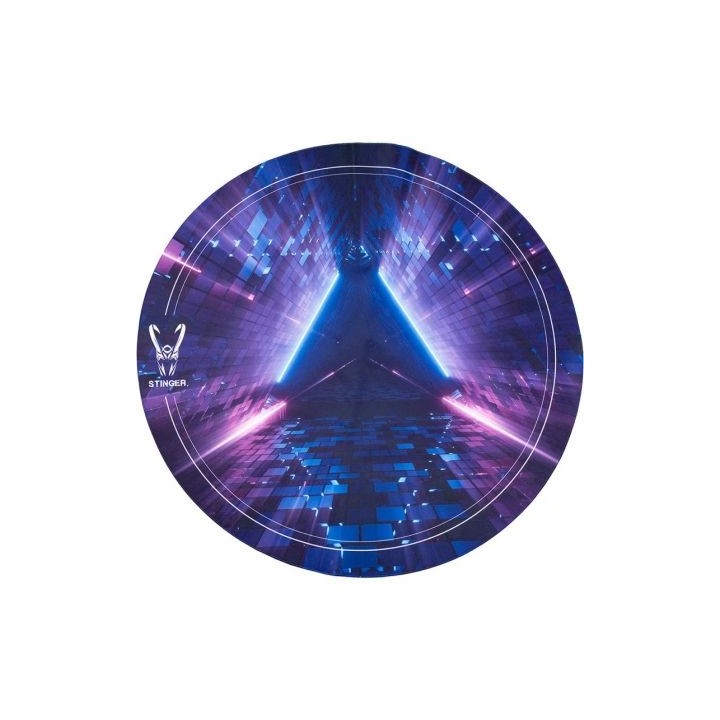 Alfombra Gaming Woxter Stinger Floorpad FUTURE/ Púrpura