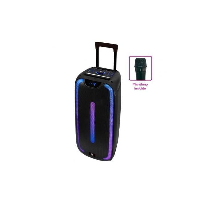 Altavoz Portable con Bluetooth Woxter Rock'n'Roller ST/ 100W