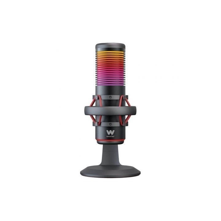 Micrófono Woxter Mic Studio 70 RGB/ USB 2.0