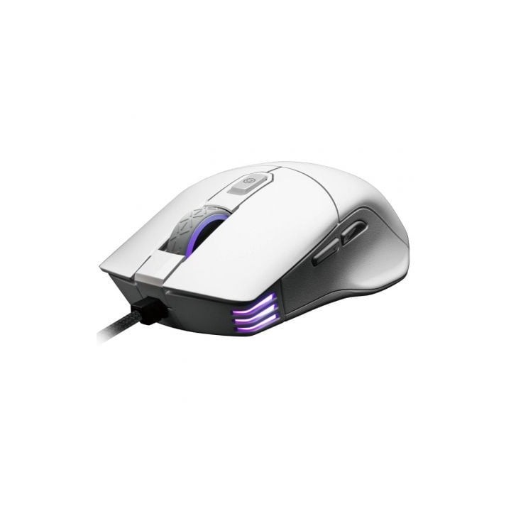 Ratón Gaming EVGA X12/ Hasta 16000 DPI/ Blanco