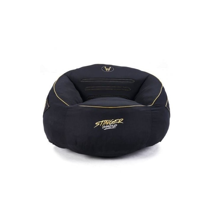 Puff Woxter Stinger Gaming/ con relleno/ Negro y Dorado