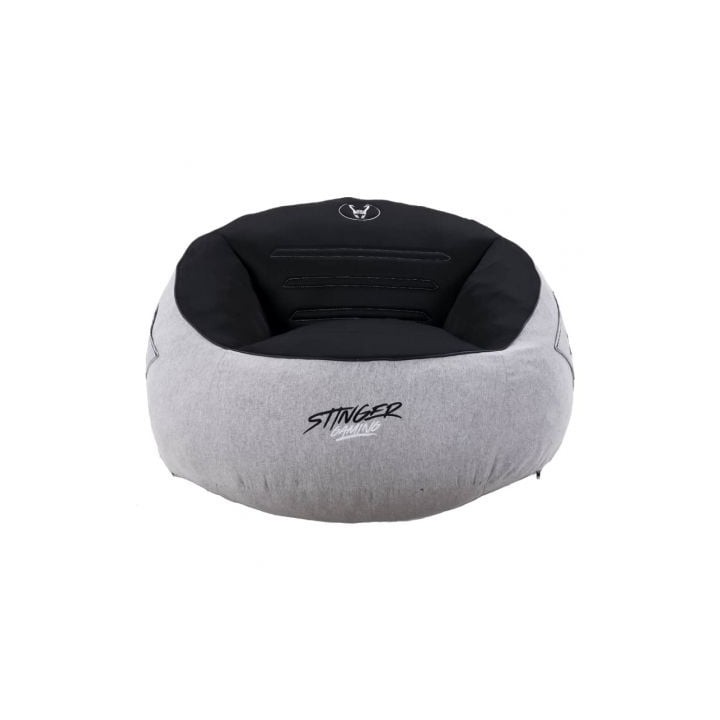 Puff Woxter Stinger Gaming/ con relleno/ Gris y Negro