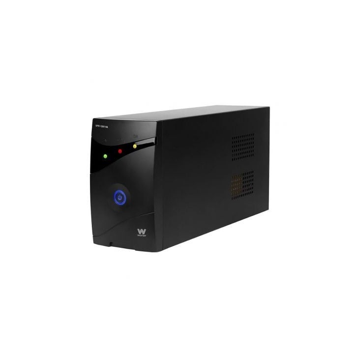SAI Línea Interactiva Woxter UPS 1200 VA/ 1200VA-720W/ 3 Salidas/ Formato Torre