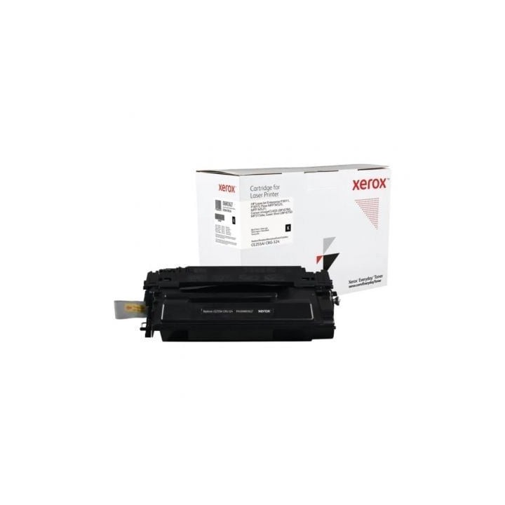 Tóner compatible Xerox 006R03628 compatible con HP CE255X/CRG-324II/ 12500 páginas/ Negro