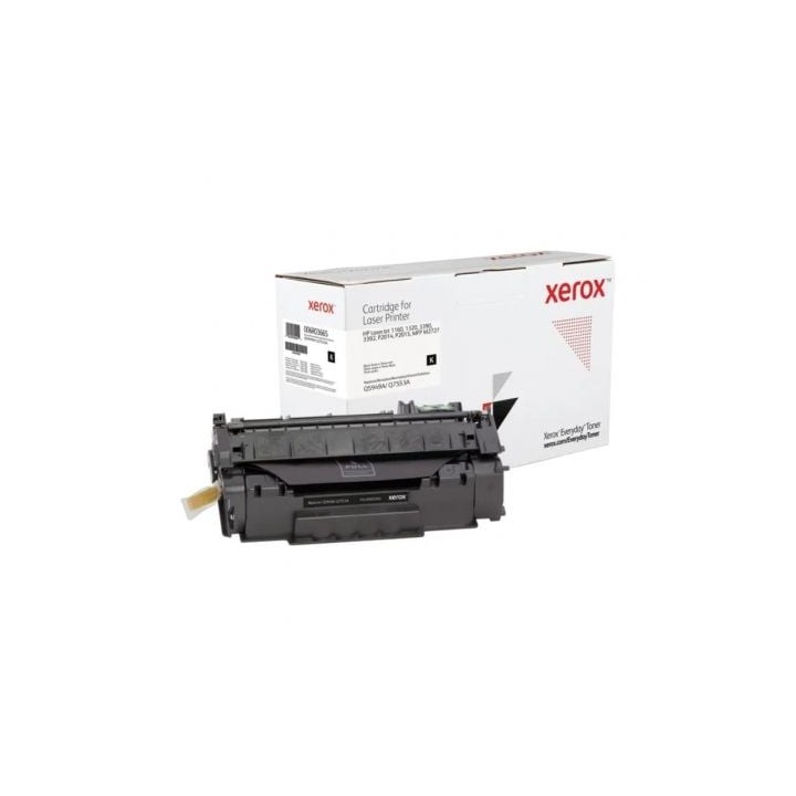 Tóner compatible Xerox 006R03665 compatible con HP Q5949A/Q7553A/ 3000 páginas/ Negro
