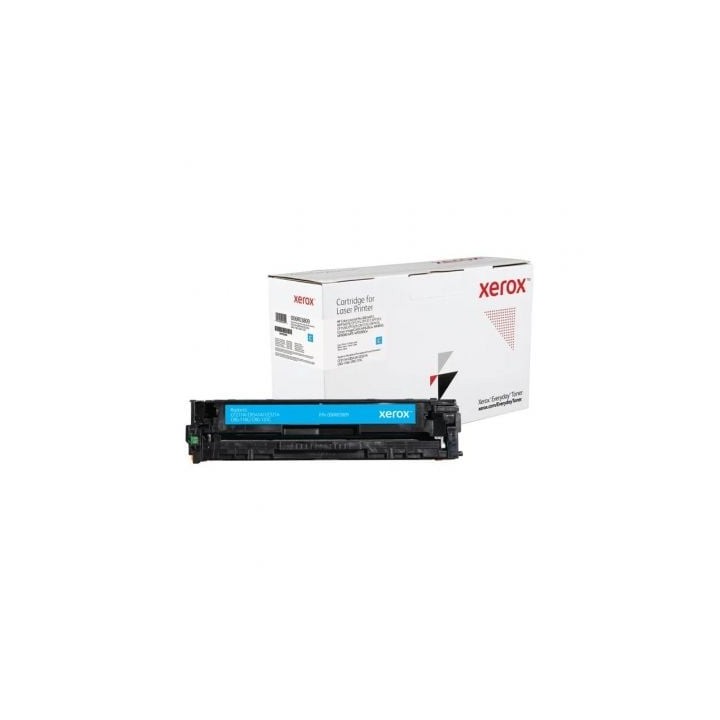 Tóner compatible Xerox 006R03809 compatible con HP CF211A/CB541A/CE321A/CRG-116C/CRG-131C/ 1800 páginas/ Cian