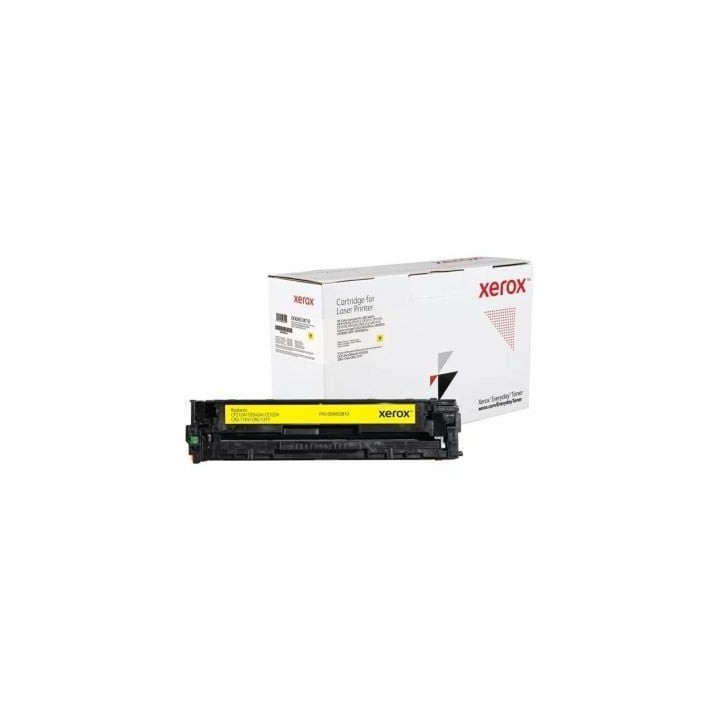 Tóner compatible Xerox 006R03810 compatible con HP CF212A/CB542A/CE322A/CRG-116Y/CRG-131Y/ 1800 páginas/ Amarillo