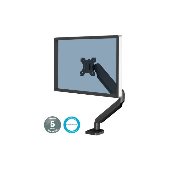 Soporte de Mesa para Monitor Fellowes 8043301/ Giratorio/ Inclinable/ hasta 8kg