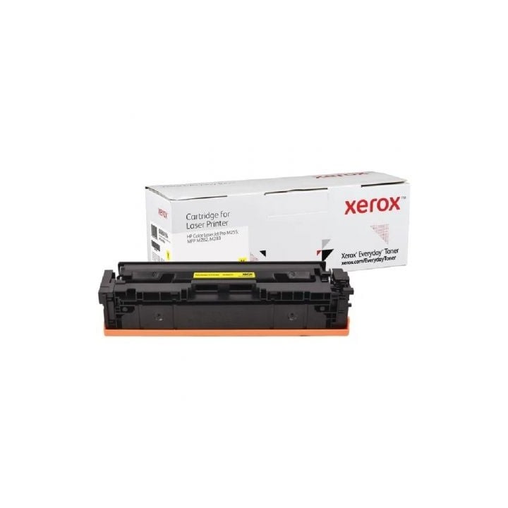Tóner compatible Xerox 006R04186 compatible con HP W2032A/ 2100 páginas/ Amarillo