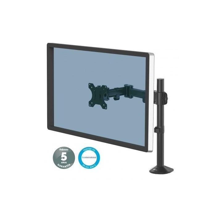 Soporte de Mesa para Monitor Fellowes 8502501/ Giratorio/ Inclinable/ hasta 8kg