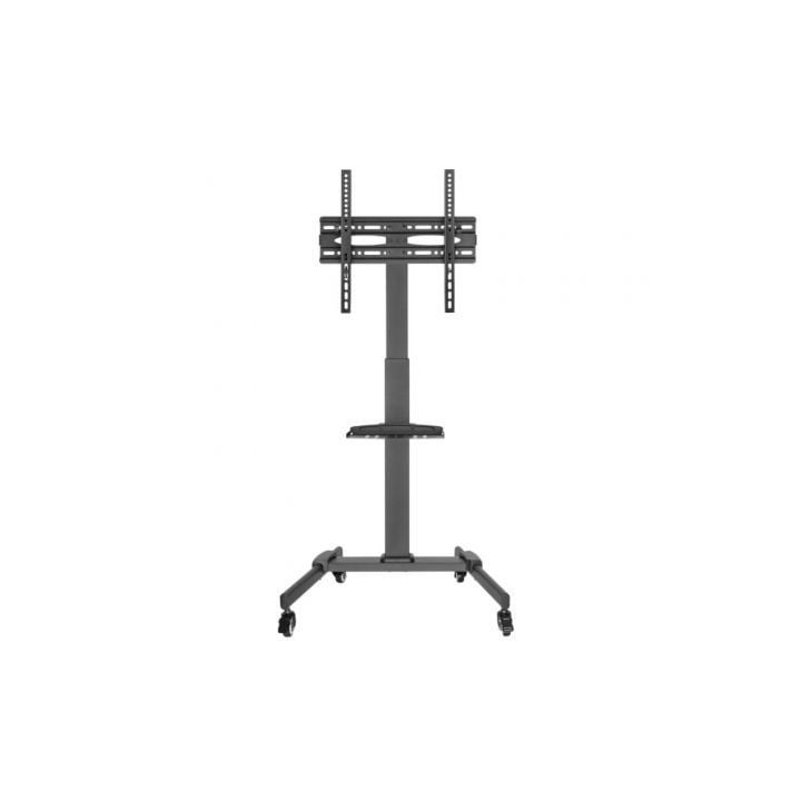 Soporte de Suelo Orientable/ Inclinable con Ruedas Fonestar STS-4244N para TV de 32-65"/ hasta 35kg