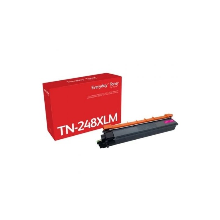 Tóner compatible Xerox 006R04877 compatible con Brother TN248XLM Alta Capacidad/ Magenta