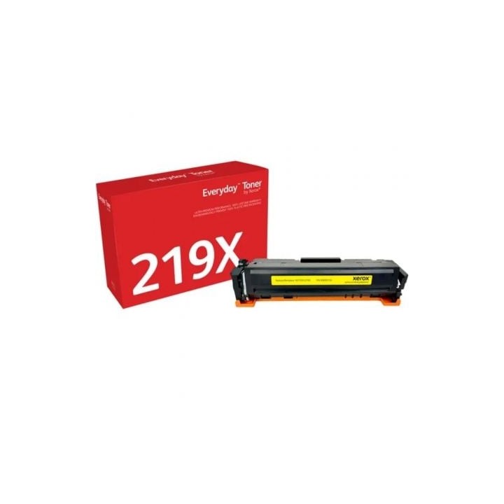 Tóner compatible Xerox 006R05156 compatible con HP W2192X Alta Capacidad/ 2500 páginas/ Amarillo