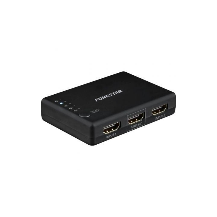 Conmutador HDMI Fonestar FO-22SW51/ 5 Entradas-1 Salida