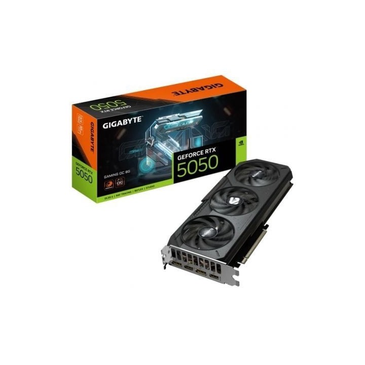 Tarjeta Gráfica Gigabyte GeForce RTX 5050 Gaming OC/ 8GB GDDR6