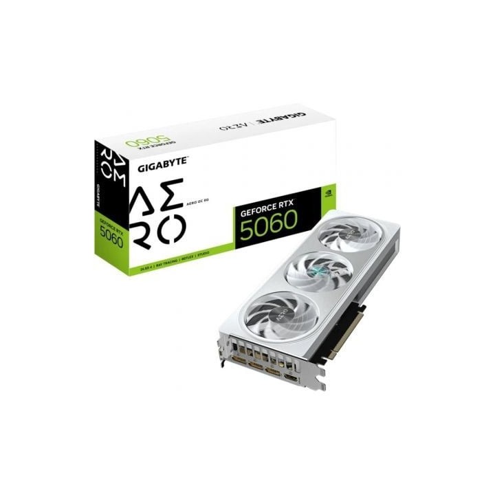 Tarjeta Gráfica Gigabyte GeForce RTX 5060 Aero OC/ 8GB GDDR7