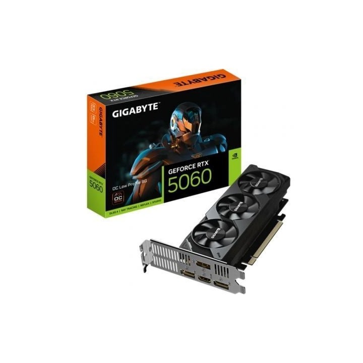 Tarjeta Gráfica Gigabyte GeForce RTX 5060 OC Low Profile/ 8GB GDDR7