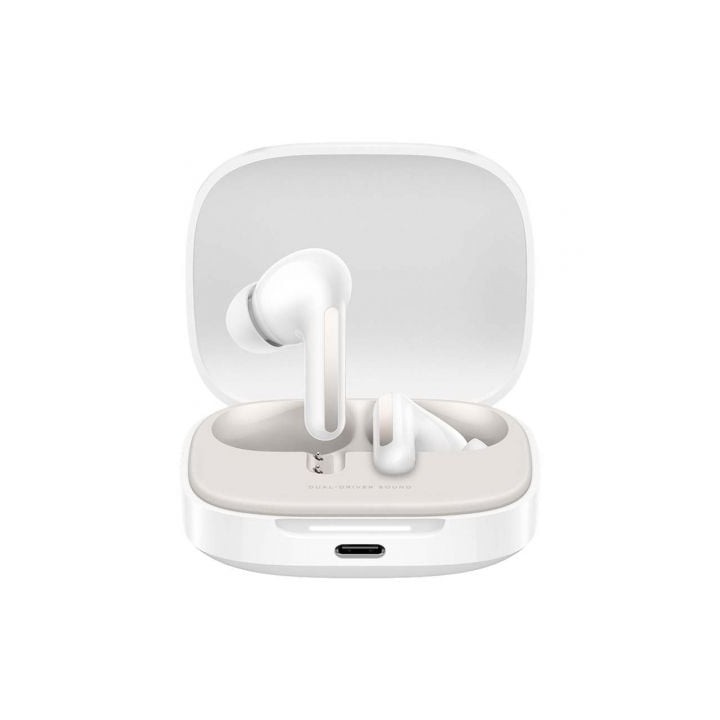 Auriculares Bluetooth Xiaomi Redmi Buds 6 con estuche de carga/ Autonomía 10h/ Blancos