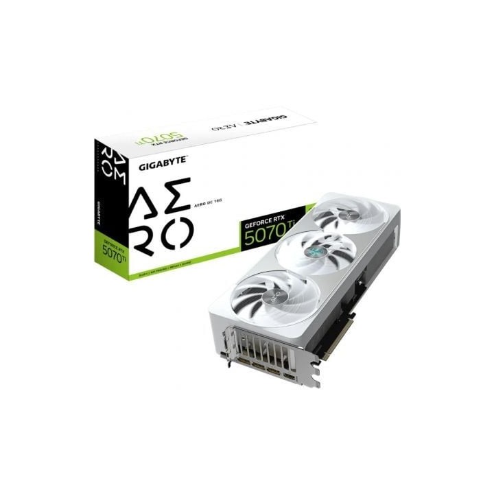 Tarjeta Gráfica Gigabyte GeForce RTX 5070 Ti AERO OC/ 16GB GDDR7
